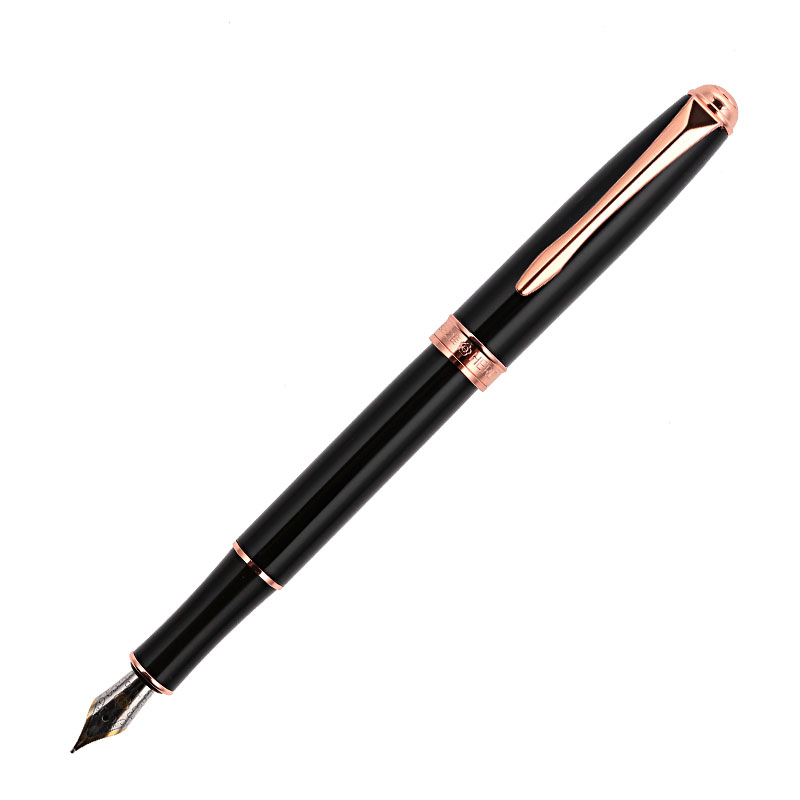 英雄钢笔文具时尚男女铱金钢笔商务办公个性墨水笔850黑色好用吗，漏水吗？值得买不？