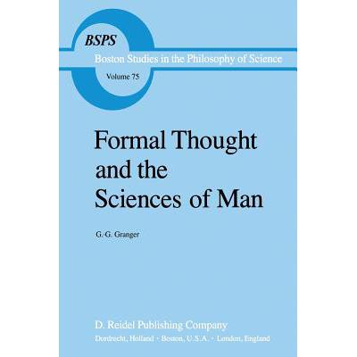 预订 Formal Thought and the Sciences of Man