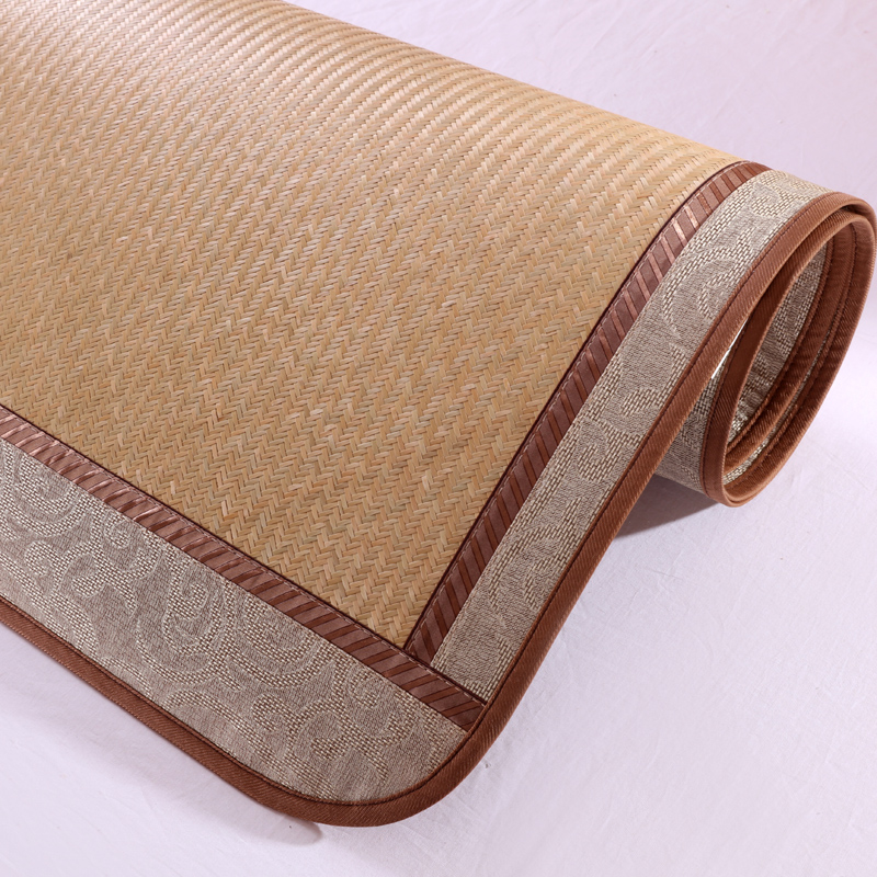 传统益阳水竹凉席 手工水竹篾凉席凉垫编织篾席 竹席凉席空调席 细篾