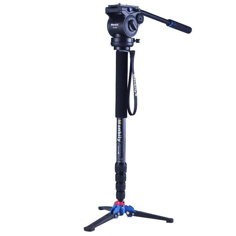 曼比利(Manbily) 曼比利 M-2 独脚架稳定器摄像机单反三叉底座便携独脚架三叉底座