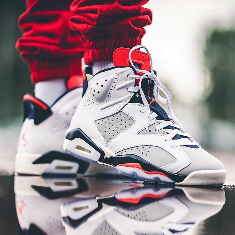 jordan 6  aj6男子篮球鞋飞人乔6运动鞋 384664-384665-104 手稿 35
