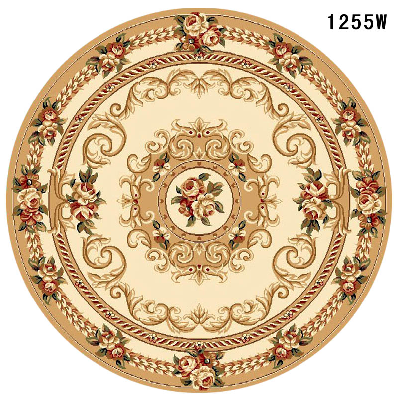 万腾 圆形地毯 欧式客厅卧室餐厅圆餐桌大厅休闲区吊篮书房转椅电脑椅