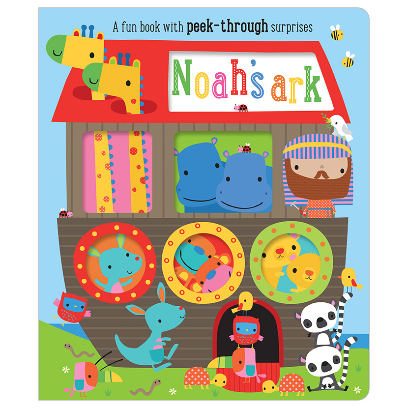 诺亚方舟 board book noahs ark 进口原版英文绘本故事书