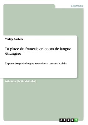 【预订】la place du francais en cours de langue