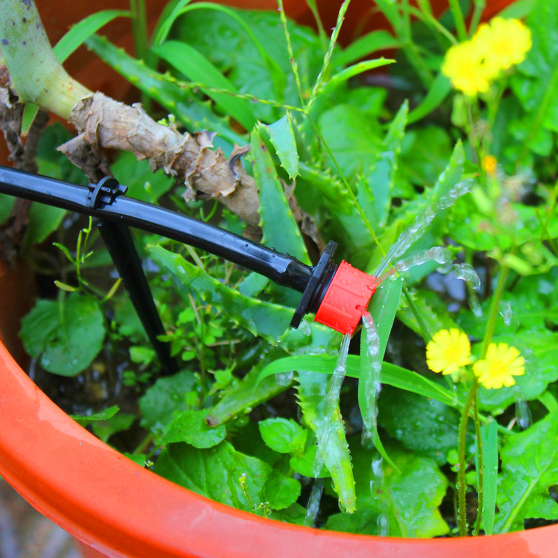 弘晨 滴灌可调自动浇水滴头套装 滴灌管设备大棚浇水浇花家用雾化灌溉