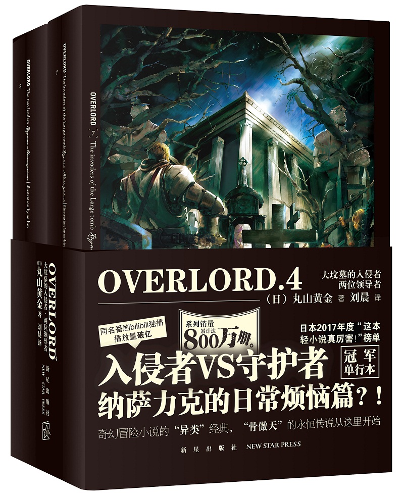 日本2017年度这本轻小说真厉害榜单京东正版现货 overlord