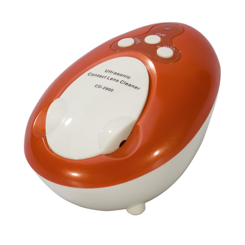 康得森（CODYSON）超声波清洗机小型洗隐形眼镜洗角膜塑形镜OK镜清洗盒CD2900 热情橙