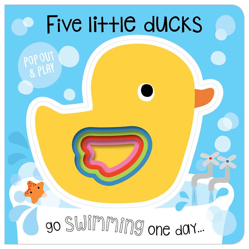 五只小鸭子pop-out and play five little ducks 进口故事书