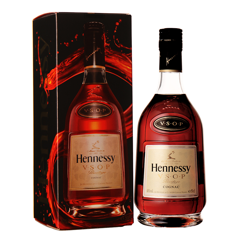 轩尼诗(hennessy)洋酒 v.s.o.p干邑白兰地 500ml