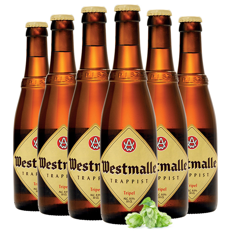 西麦尔 三料啤酒 组合装 330ml*6瓶 精酿啤酒 比利时进口jaamdegrs