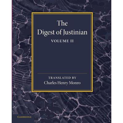 预订 The Digest of Justinian: Volume 2