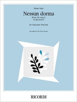 Nessun Dorma from the Opera Turandot Piano Solo