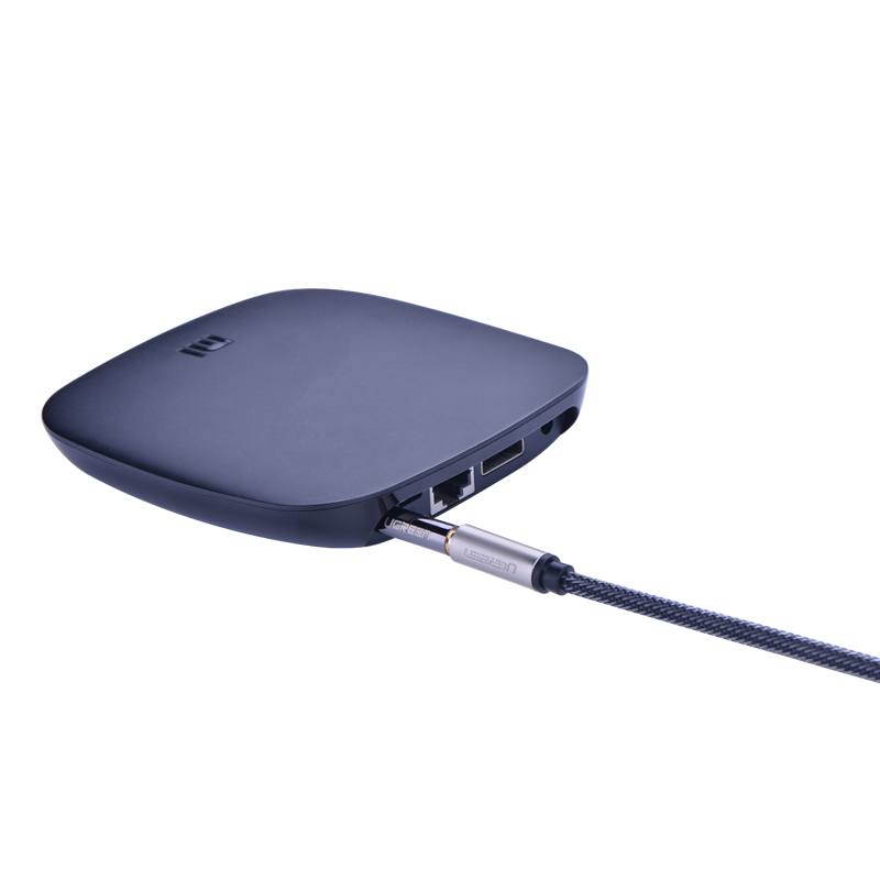 绿联（UGREEN）手机耳机2.5mm转3.5mm音频线转接头 2.5转3.5公对母转换器 音响小转大插头转换线 20501