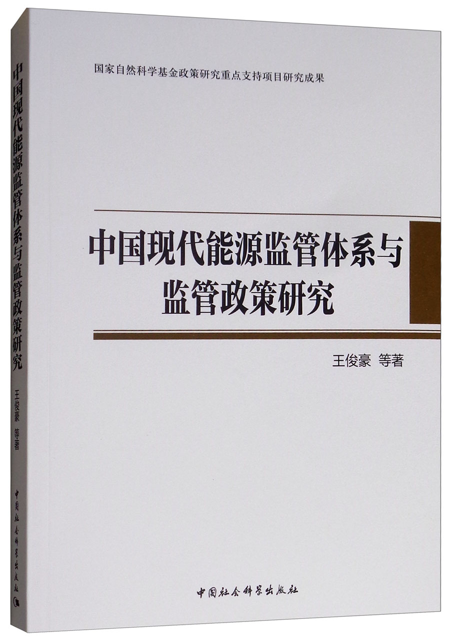 中国现代能源监管体系与监管政策研究