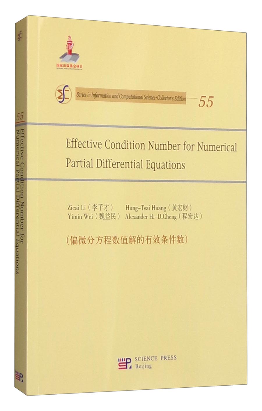 偏微分方程数值解的有效条件数（英文版）