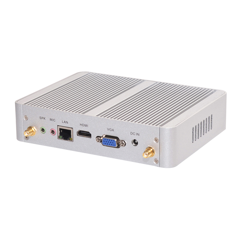 eip 控汇 i5-4200u双核嵌入式工控机组装工控机无风扇静音主机 i3 i5