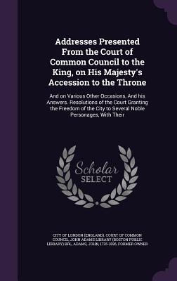 presented, 【预订】addresses presented from the court of