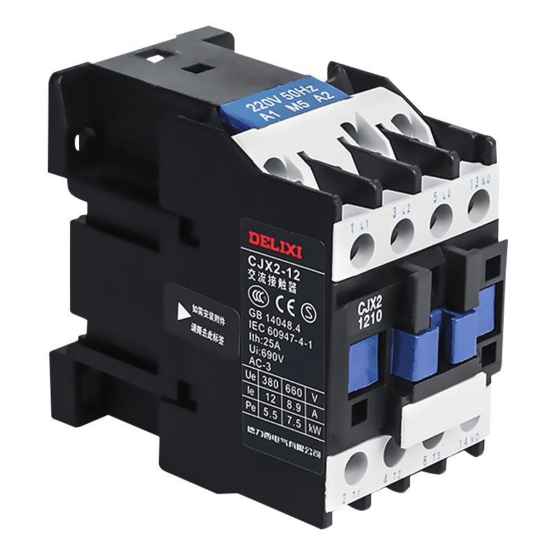 德力西电气 通用型交流接触器 cjx2-1210 220v 60hz