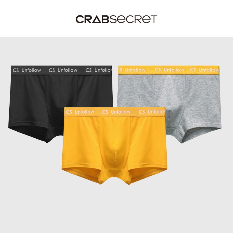 螃蟹秘密男士内裤：舒适耐用，精美个性设计！
