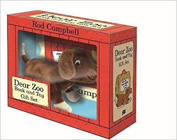 【精装】亲爱的动物园 书和玩偶礼盒装 进口原版  童趣绘本童书 2-4岁 英文故事书