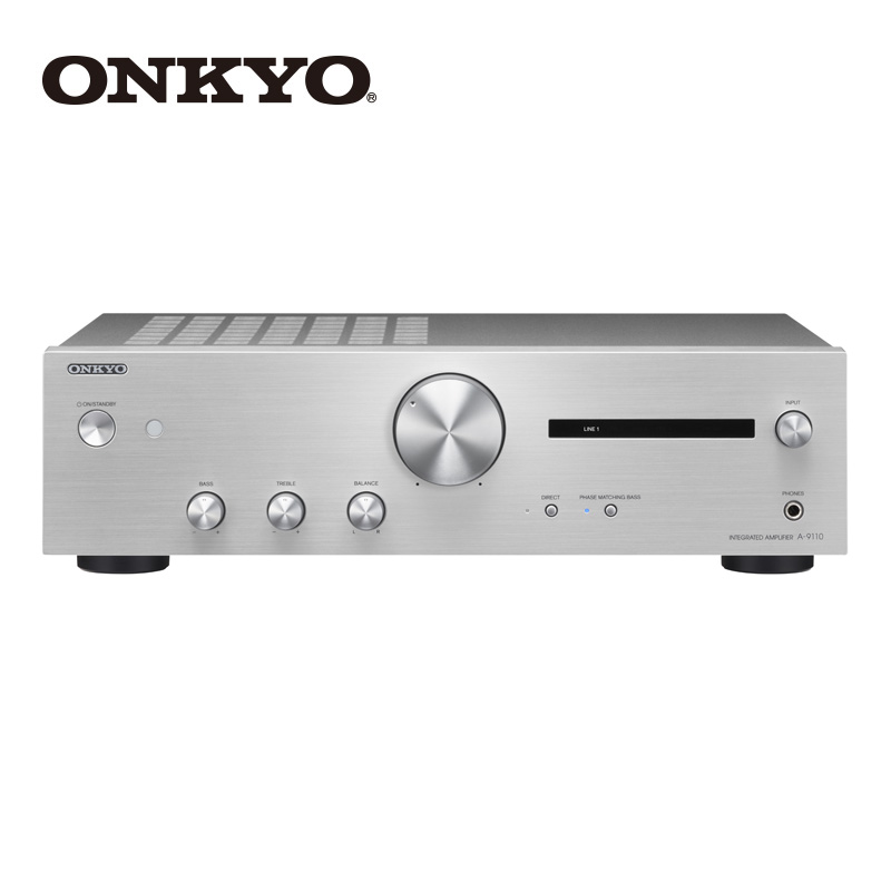 安桥（ONKYO）A-9110 音响 合并式立体声功放 2.1声道放大器 无损音乐 高保真 HiFi功放 入门 发烧