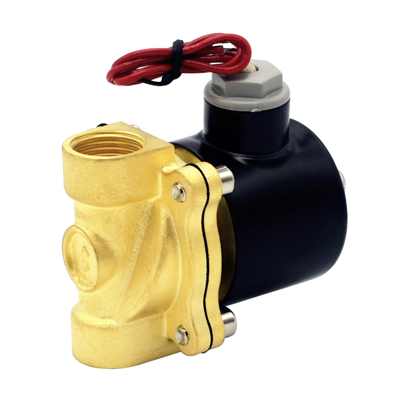 長(cháng)貝（Cavbbv）長(cháng)貝電磁閥水閥220V黃銅常閉電磁閥氣閥水閥開(kāi)關(guān)4分6分水管電子閥 DN15-4分AC220V