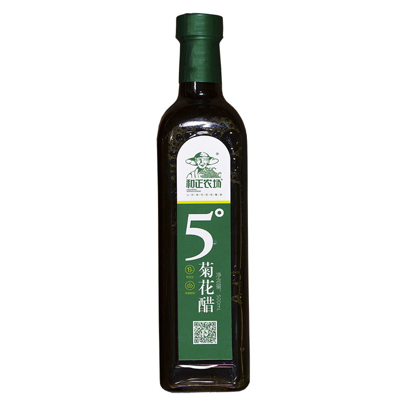 好评率:100%和正农场5°菊花醋500ml7查看详情好评率:100%和正农场