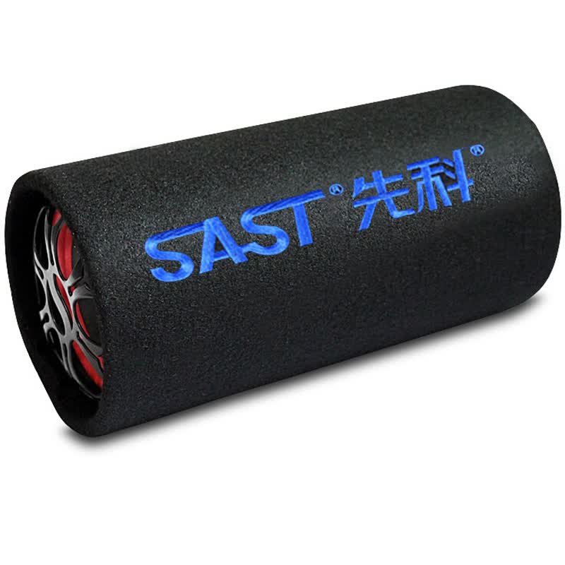 先科(sast) 车载低音炮蓝牙音响 12v/220v/24v通用汽车摩托车音箱可