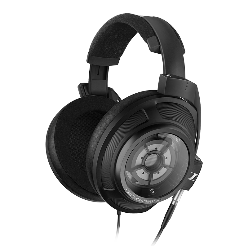 森海塞尔 HD820 耳罩式头戴式动圈有线耳机 黑色 3.5mm