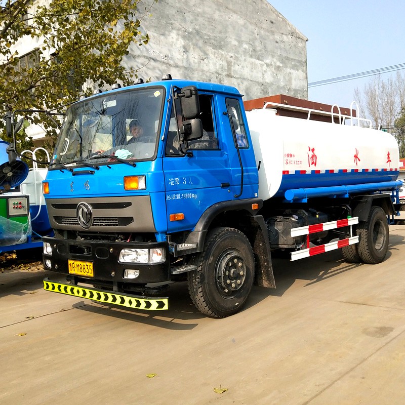 黄牌 东风145中大型工程洒水车园林绿化喷洒车道路冲洗车除尘车12立方