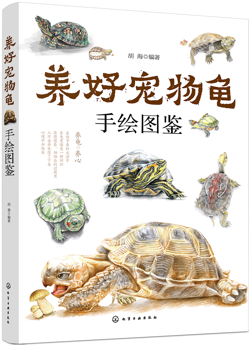 养好宠物龟手绘图鉴（手绘图解45种宠物龟的特点、生活习性、喂养方法）