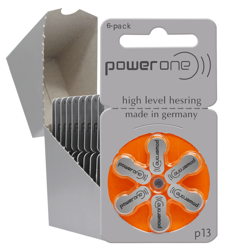 峰力(phonak) 助听器原装一版powerone电池p13(a13)型号
