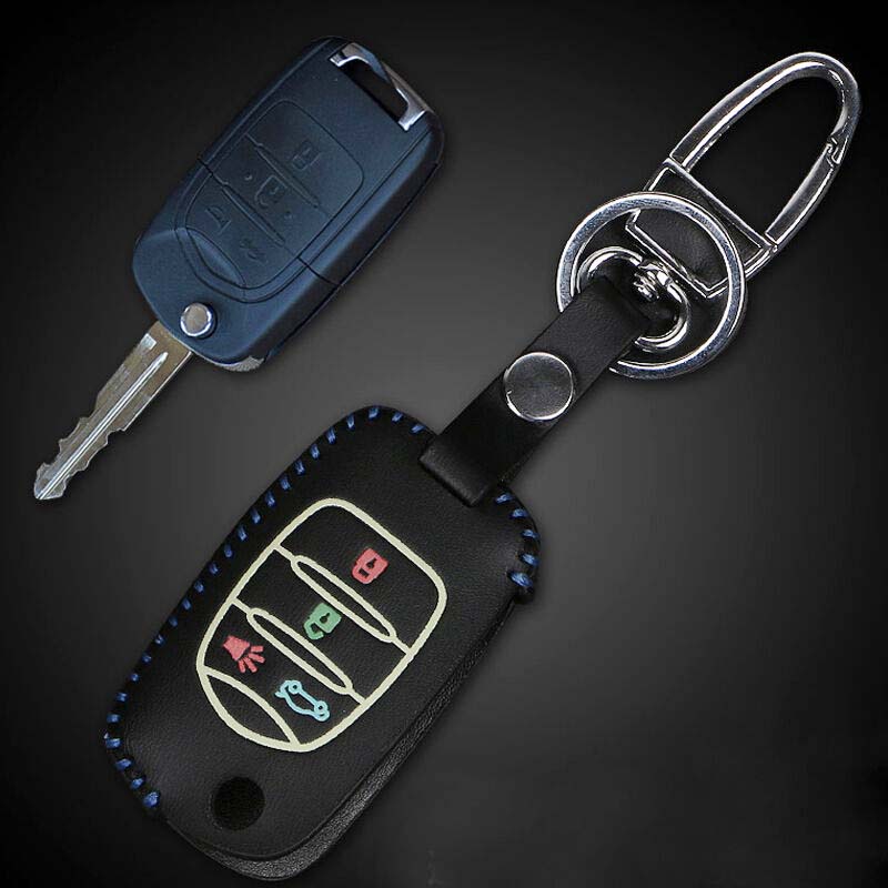 五菱宏光s 宝骏56 73 63 改装专用夜光钥匙包 遥控器保护套 锁匙包
