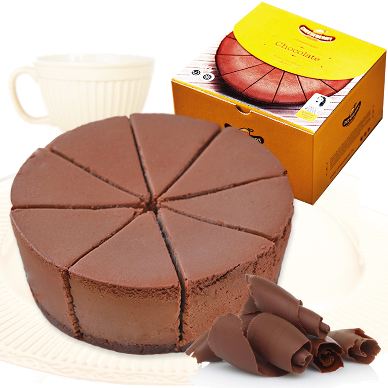芝士百丽 巧克力芝士蛋糕 520g 8片 欧洲原装进口 儿童生日蛋糕 CHEESEBERRY