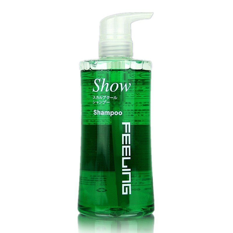 菲灵清爽薄荷洗发乳600ml夏天清凉洗发水无硅油控油冰爽洗发水 清爽