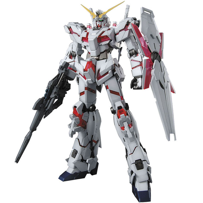 万代(bandai) mg 高达1 拼装模型玩具 18cm mg 独角兽