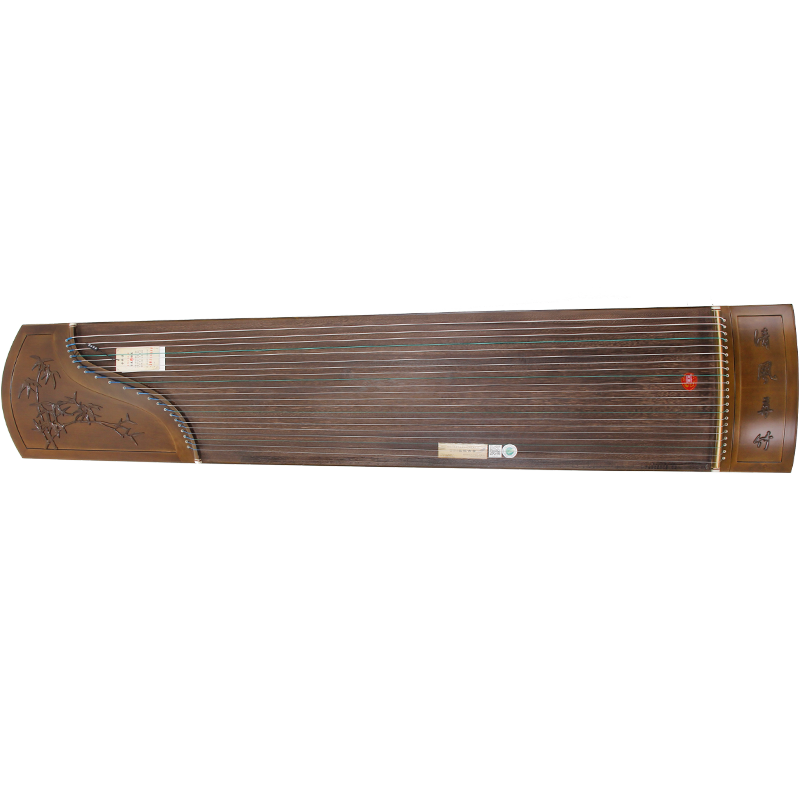 龙凤古筝楠木贴雕专业演奏筝价格变化分析|怎么查看古筝历史价格