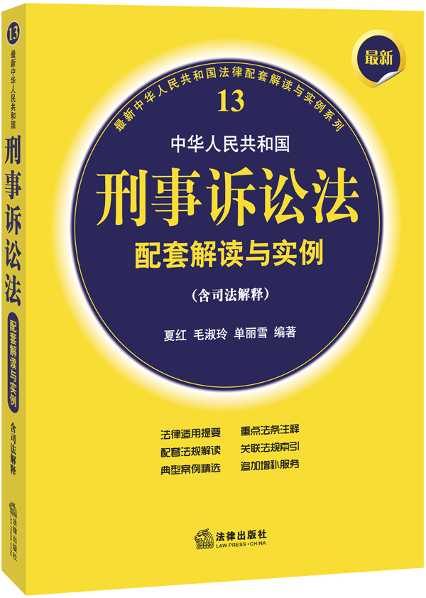 最新中华人民共和国刑事诉讼法配套解读与实例（含司法解释）