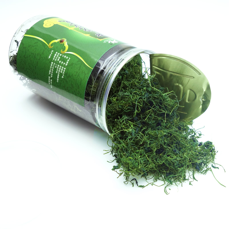 【正宗】平利绞股蓝龙须茶无糖养生茶饮绞股蓝茶叶 五叶甘味绞股蓝龙须(100克罐装)