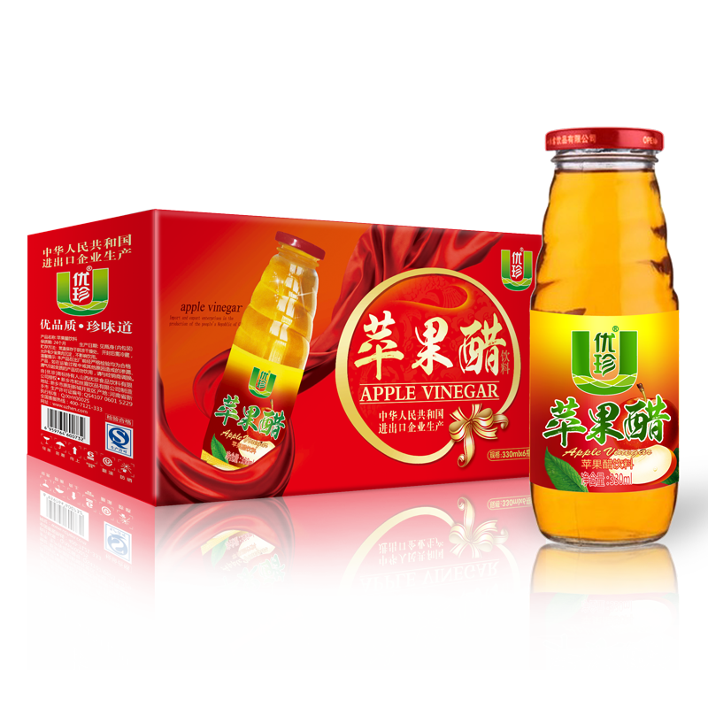 优珍苹果醋果汁饮料价格走势和评测|饮料历史价格怎么看