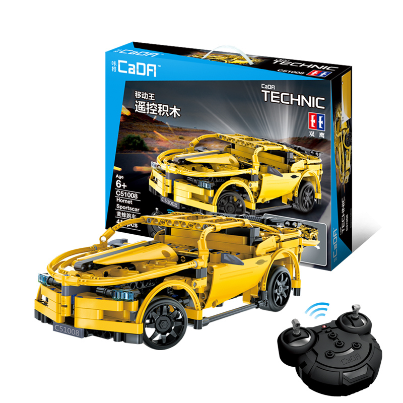 汽车儿童益智玩具车 兼容乐高科技系列男孩礼物 积木遥控汽车咔搭