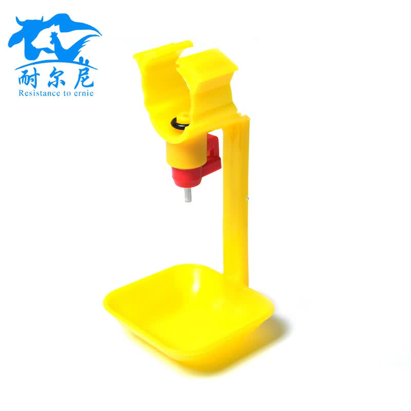 耐尔尼 鸡自动饮水器 养鸡用自动乳头式饮水器 鸡钢球连体饮水器10个