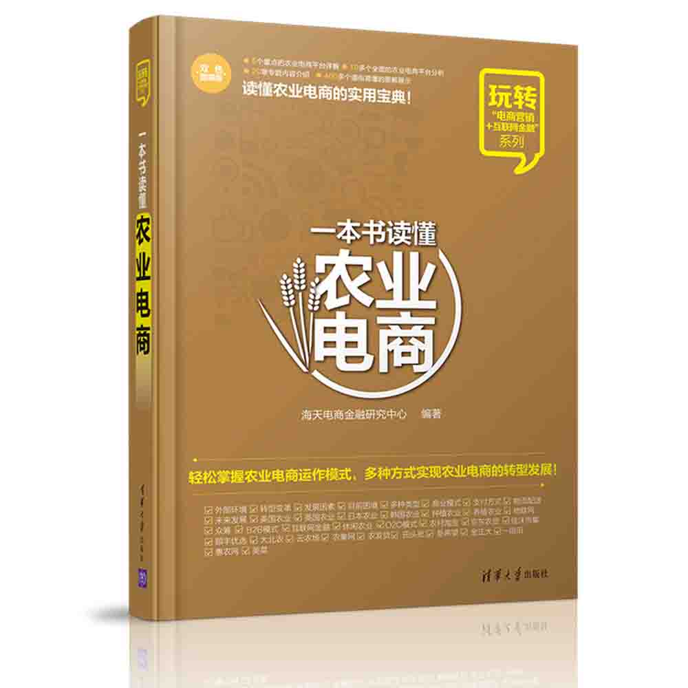 玩转“电商营销+互联网金融”系列：一本书读懂农业电商