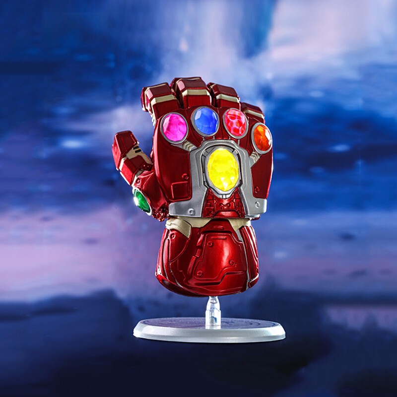 hot toys 复仇者联盟4 终局之战q版钢铁侠模型玩具 无限手套