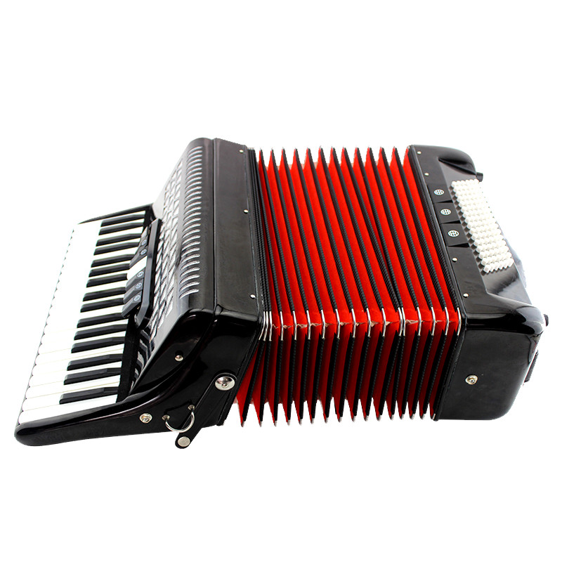 margewate 麦格维特 手风琴乐器 96贝斯37键7变音手风琴成人 黑色