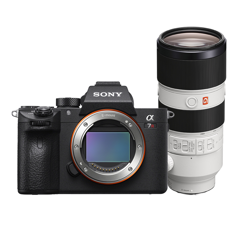 SONY 索尼 Alpha 7R III 全画幅 微单相机 黑色 EF 70-200mm F2.8 GM OSS 变焦镜头 单头套机