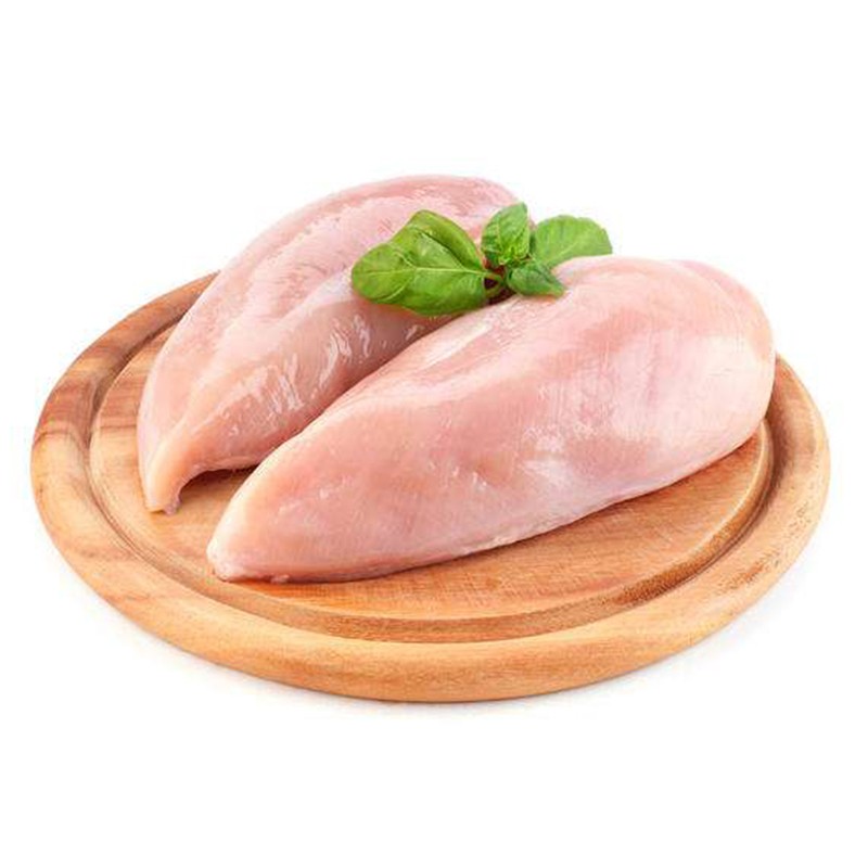 食裁 土鸡单冻鸡大胸 健身食材鸡胸肉 1000g/袋 健身食品 烧烤食材