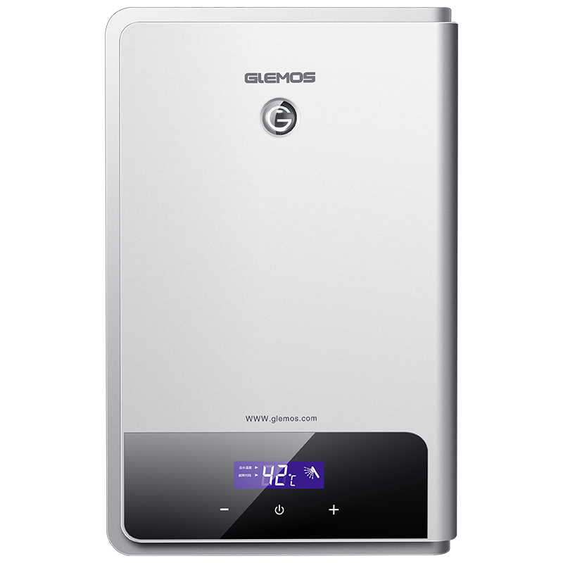 格林姆斯（GLEMOS）即热式电热水器 超薄速热免储水家用小型过水热变频恒温淋浴洗澡器 GWL-ZL6-7.5KW（4平方电线安装）