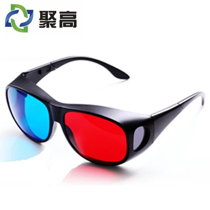 聚高红蓝3d立体眼镜普通手机电脑电视投影适用送3D资源 红蓝格式使用感如何?