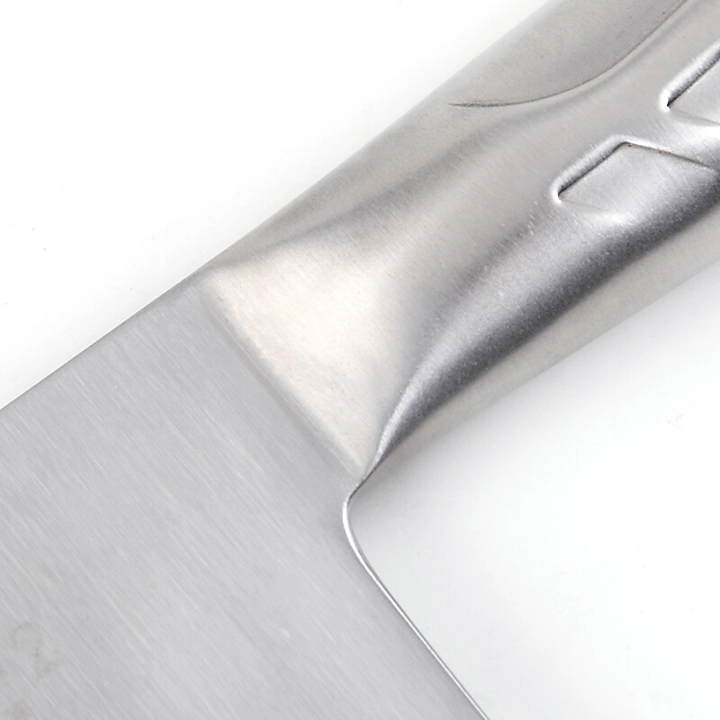 十八子作 阳江菜刀三合钢专业中式厨师刀 名厨2号斩切刀TP01-2